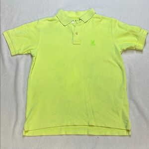 Psycho Bunny Bright Yellow Kids Polo